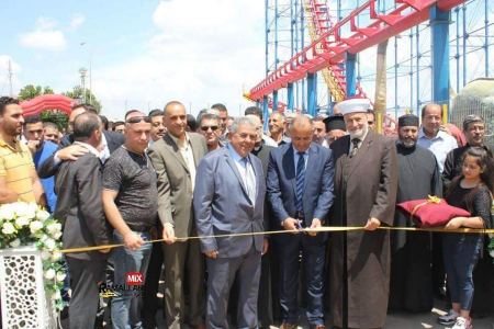 صور/ إفتتاح قطار الجبل الروسي الأول من نوعه في فلسطين في قرية حداد السياحيه
